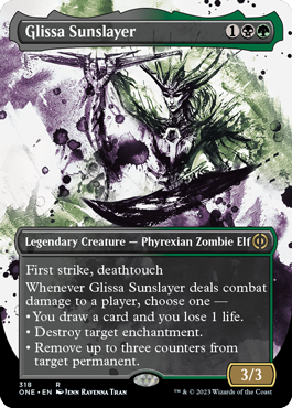 Glissa-Sunslayer-(Variant)---Phyrexia-All-Will-One-Spoiler