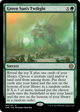 Green Sun's Twilight - Phyrexia All Will One Spoiler