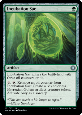 Incubation Sac - Phyrexia All Will One Spoiler