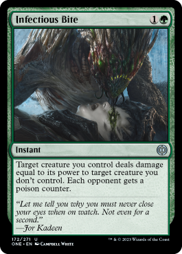 Infectious Bite - Phyrexia All Will One Spoiler