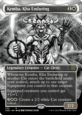 Kemba, Kha Enduring (Variant) - Phyrexia All Will One Spoiler