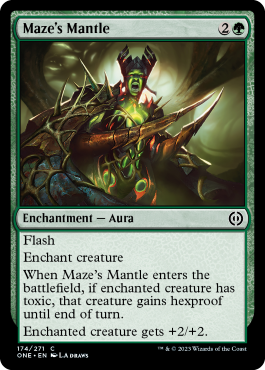 Maze's Mantle - Phyrexia All Will One Spoiler