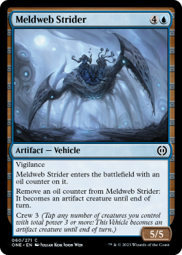 Meldweb Strider - Phyrexia All Will One Spoiler