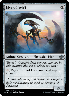 Myr Convert - Phyrexia All Will One Spoiler