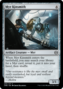 Myr Kinsmith - Phyrexia All Will One Spoiler