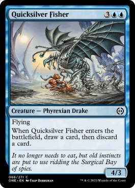 Quicksilver Fisher - Phyrexia All Will One Spoiler