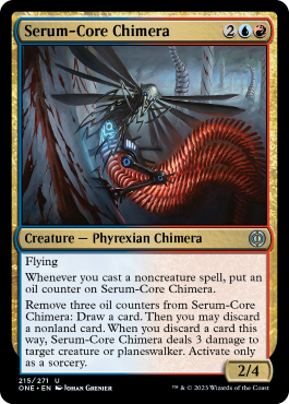 Serum-Core Chimera - Phyrexia All Will One Spoiler