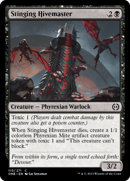 Stinging Hivemaster - Phyrexia All Will One Spoiler