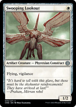 Swooping Lookout - Phyrexia All Will One Spoiler