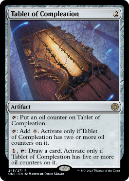 Tablet of Compleation - Phyrexia All Will One Spoiler