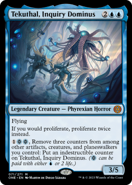 Tekuthal, Inquiry Dominus - Phyrexia All Will One Spoiler