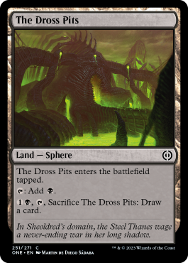 The Dross Pits - Phyrexia All Will One Spoiler