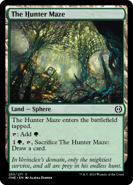 The Hunter Maze - Phyrexia All Will One Spoiler