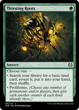 Thirsting Roots - Phyrexia All Will One Spoiler