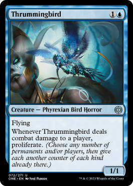 Thrummingbird - Phyrexia All Will One Spoiler