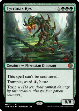 Tyrranax Rex - Phyrexia All Will One Spoiler