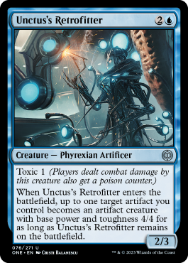 Unctus's Retrofitter - Phyrexia All Will One Spoiler
