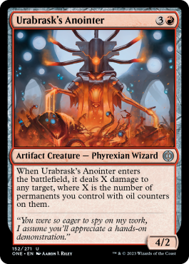 Urabrask's Anointer - Phyrexia All Will One Spoiler