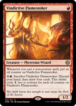 Vindictive Flamestoker - Phyrexia All Will One Spoiler