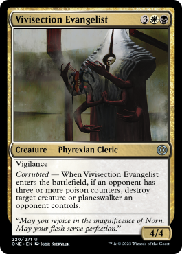 Vivisection Evangelist - Phyrexia All Will One Spoiler