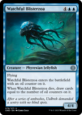 Watchful Blisterzoa - Phyrexia All Will One Spoiler
