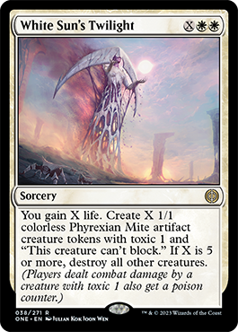 White Sun's Twilight - Phyrexia All Will One Spoiler