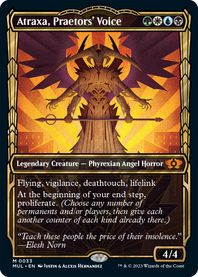 Atraxa, Praetors’ Voice - March of the Machine Spoiler