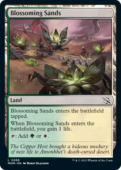 Blossoming Sands - March of the Machine Spoiler