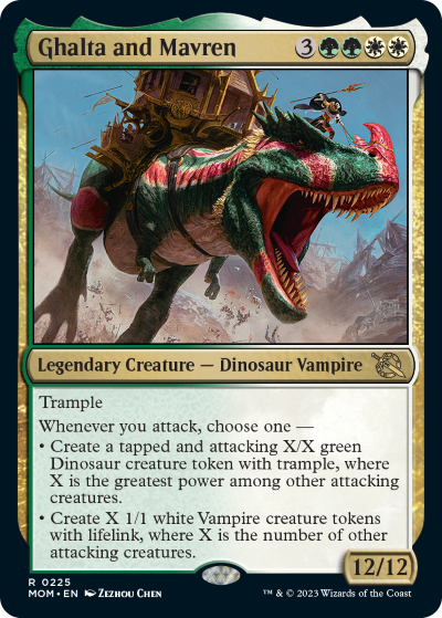 Ghalta and Mavren - March of the Machine Spoiler