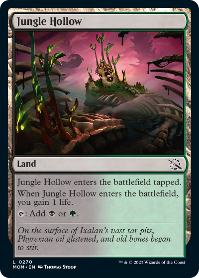 Jungle Hollow - March of the Machine Spoiler