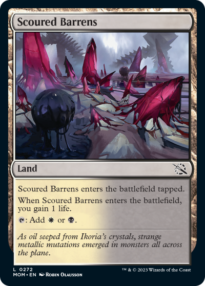 Scoured Barrens - March of the Machine Spoiler
