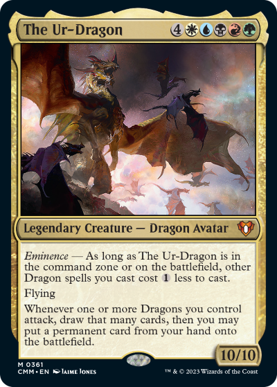 The Ur-Dragon - Commander Masters Spoiler