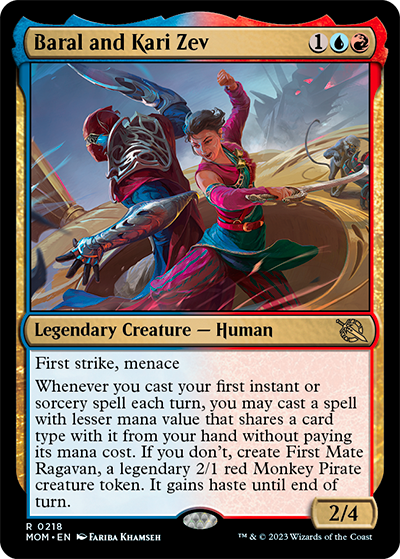 Baral and Kari Zev - March of the Machine Spoiler