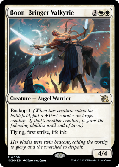 Boon-Bringer Valkyrie - March of the Machine Spoiler