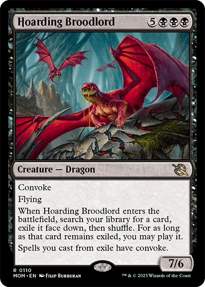 Hoarding Broodlord - March of the Machine Spoiler
