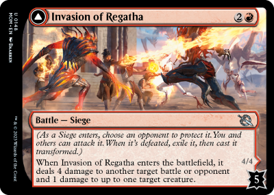 Invasion of Regatha - March of the Machine Spoiler