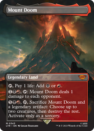 Mount Doom (Variant) - The Lord of the Rings - Tales of Middle-earth Spoiler