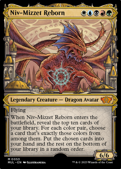 Niv-Mizzet Reborn - March of the Machine Spoiler