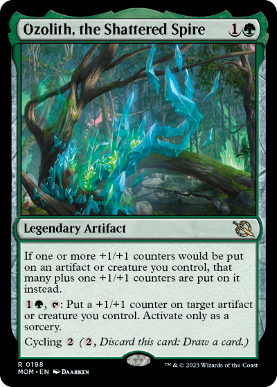 Ozolith, the Shattered Spire - March of the Machine Spoiler