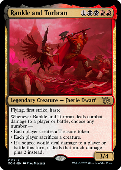 Rankle and Torbran - March of the Machine Spoiler