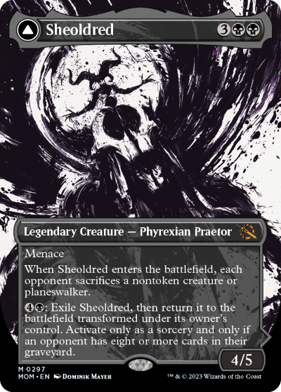 Sheoldred (Variant) - March of the Machine Spoiler