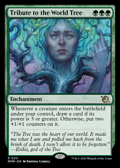 Tribute to the World Tree - March of the Machine Spoiler