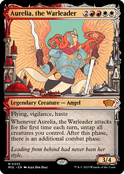 Aurelia,-the-Warleader---March-of-the-Machine-Spoiler