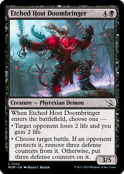 Etched-Host-Doombringer---March-of-the-Machine-Spoiler