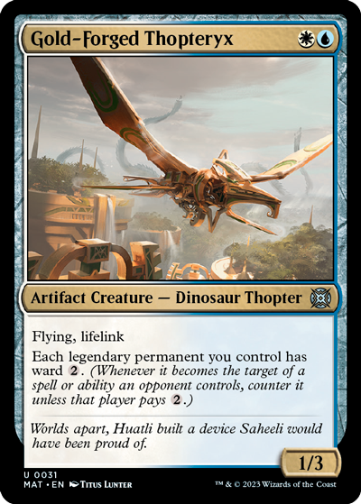 Gold-Forged-Thopteryx---March-of-the-Machine-Aftermath-Spoiler