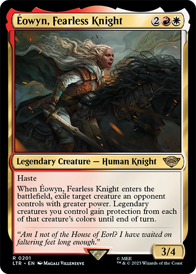 Éowyn, Fearless Knight - Lord of the Rings Tales of Middle-earth Spoiler