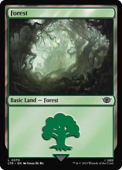 Forest - Lord of the Rings Tales of Middle-earth Commander Spoiler