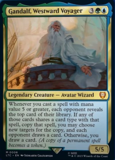 Gandalf, Westward Voyager