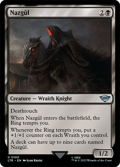 Nazgûl - Lord of the Rings Tales of Middle-earth Spoiler