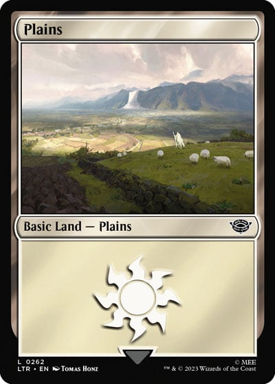 Plains - Lord of the Rings Tales of Middle-earth Commander Spoiler
